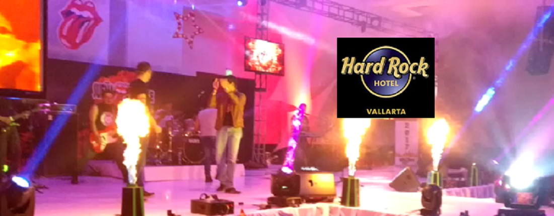 En los mejores eventos: Hard Rock Puerto Vallarta